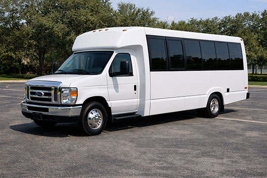 18-passenger minibus available for charter in Bradenton, FL